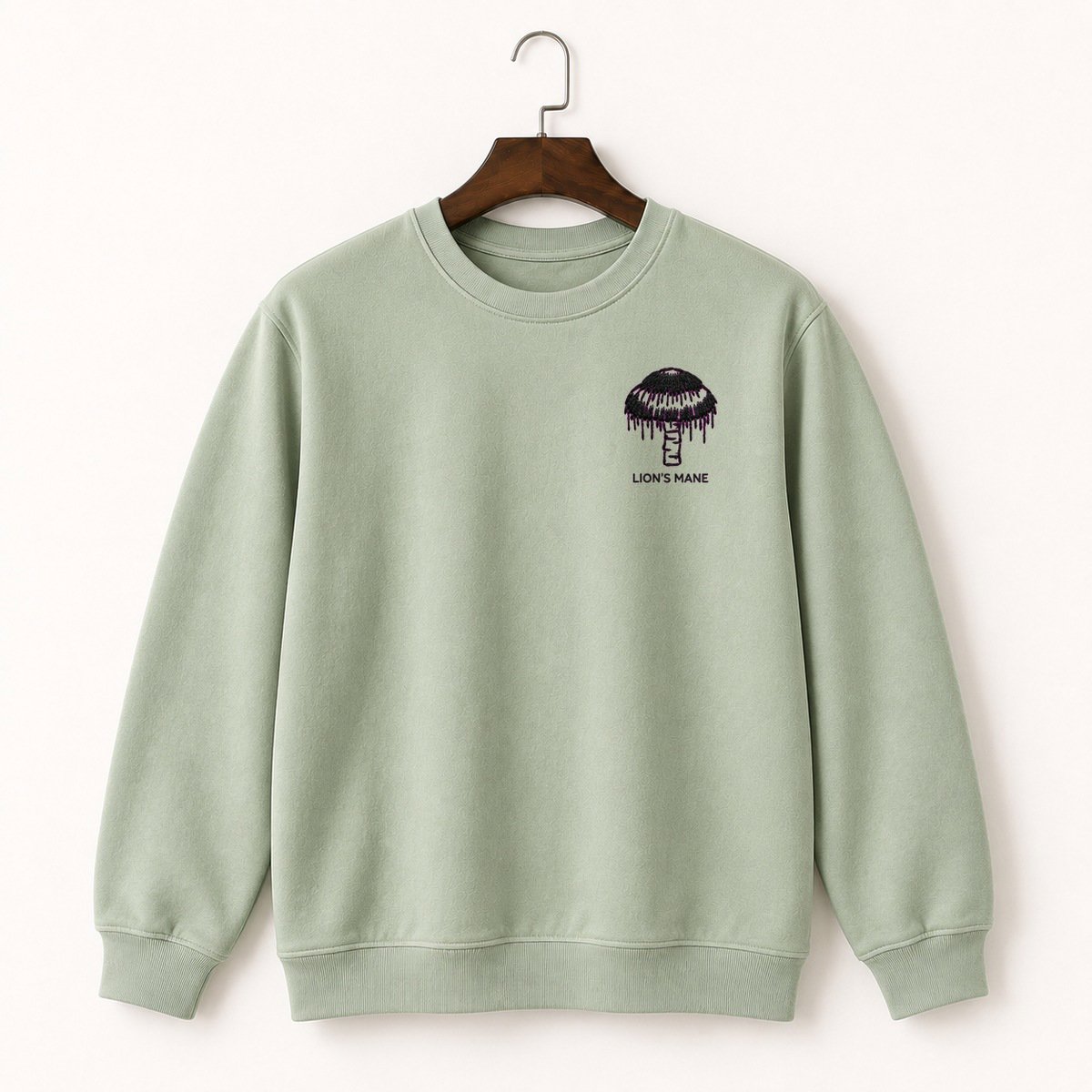 Lion's Mane Mushroom Crewneck Sweatshirt 2