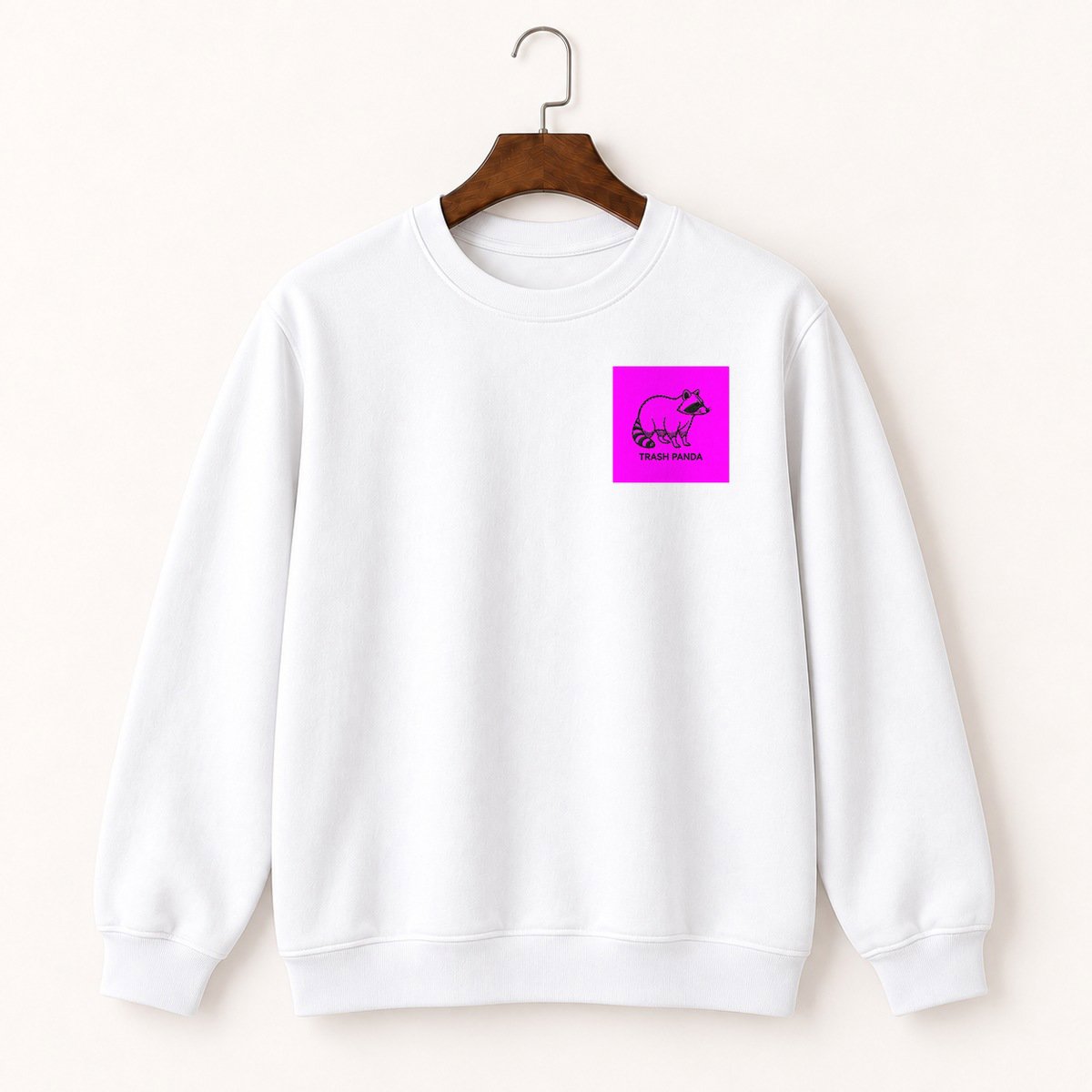 Raccoon Crewneck Sweatshirt 5