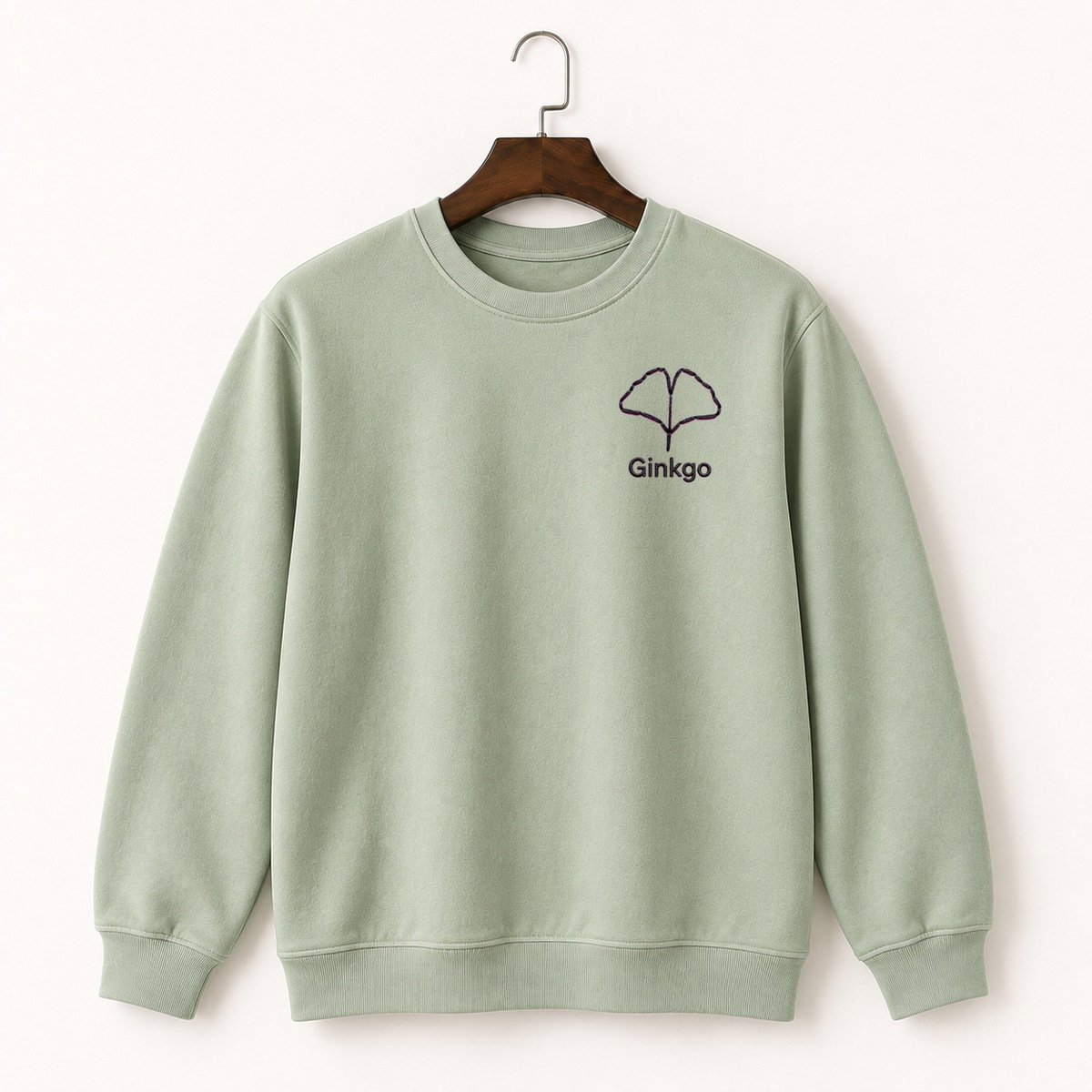 Ginkgo Leaf Crewneck Sweatshirt 2