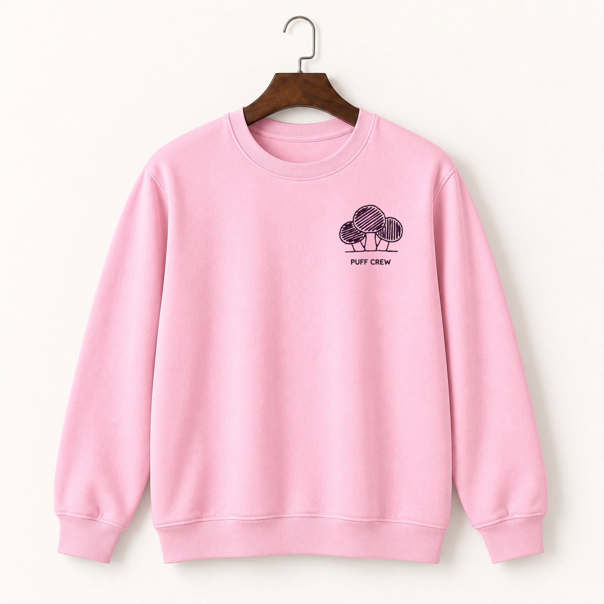 Puffball Mushroom Crewneck Sweatshirt 4