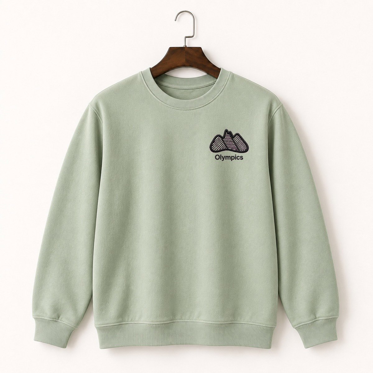 Olympic Mountains Crewneck Sweatshirt 2