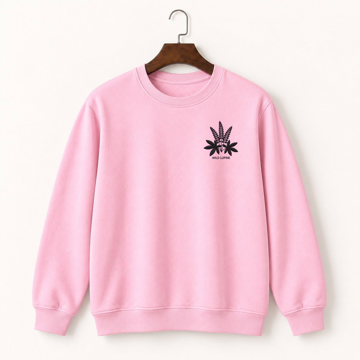 Wild Lupine Flower Crewneck Sweatshirt 4