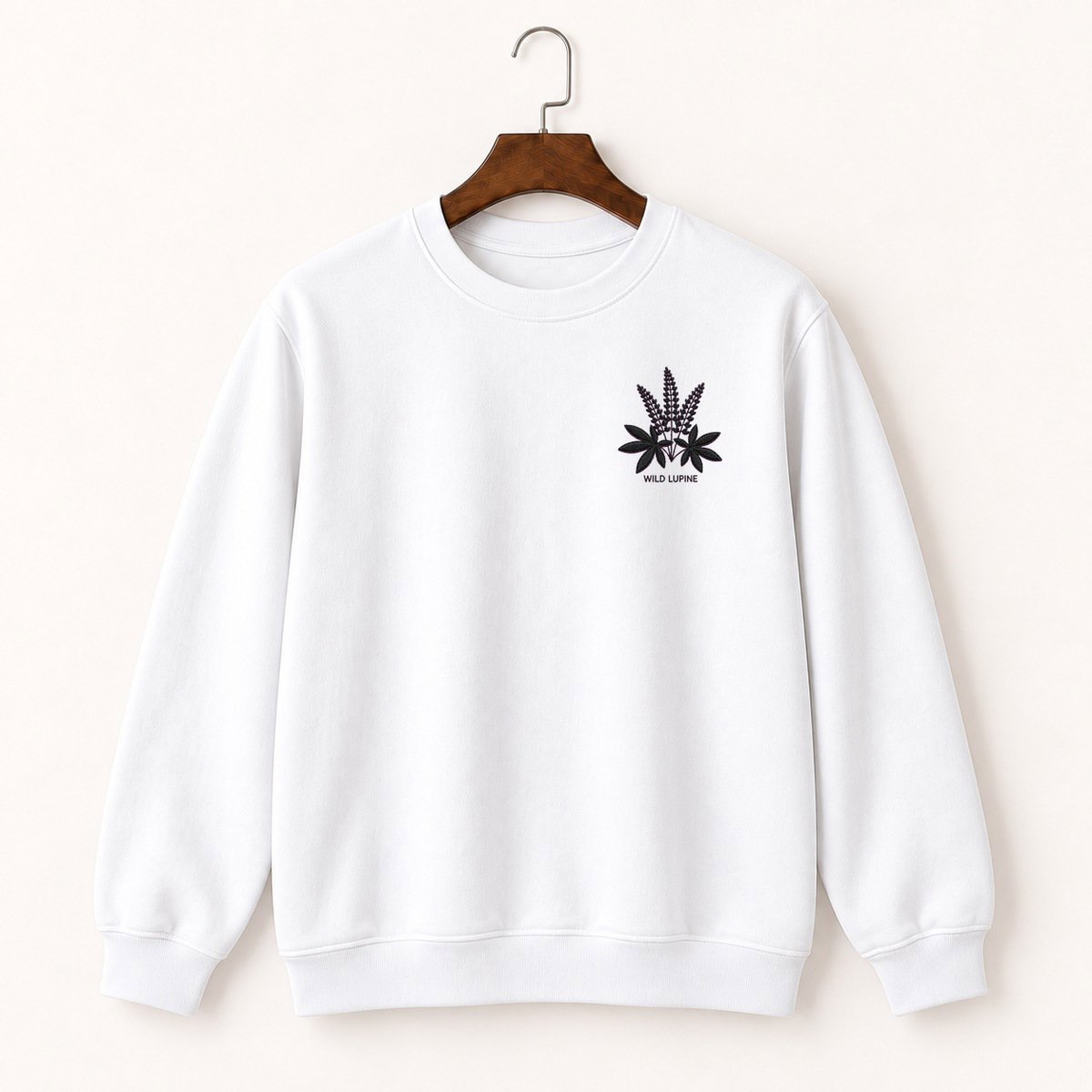Wild Lupine Flower Crewneck Sweatshirt 5