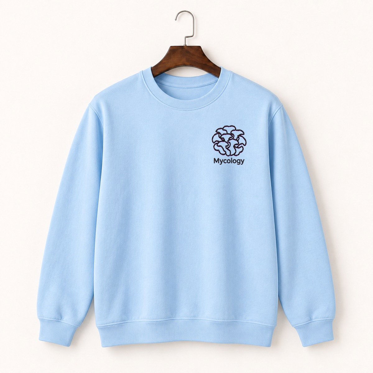 Hen of the Woods Mushroom Crewneck Sweatshirt 1