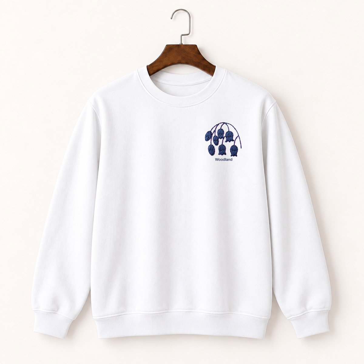 Bluebell Flowers Crewneck Sweatshirt 5
