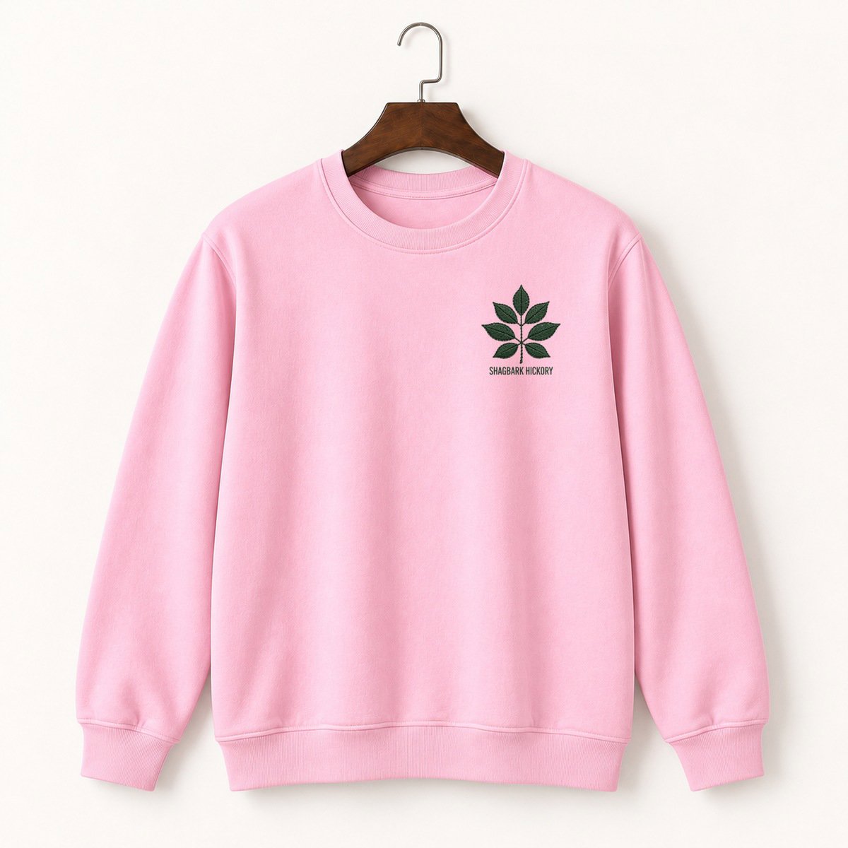 Shagbark Hickory Leaf Crewneck Sweatshirt 4