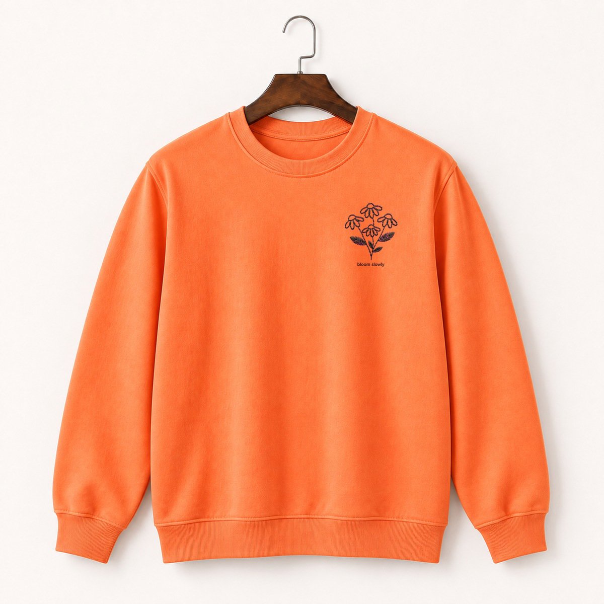 Chamomile Flower Crewneck Sweatshirt 3