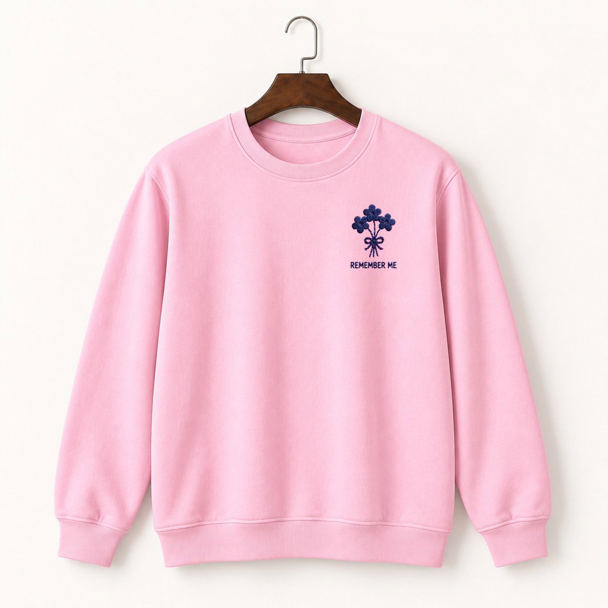 Forget-Me-Not Crewneck Sweatshirt 4