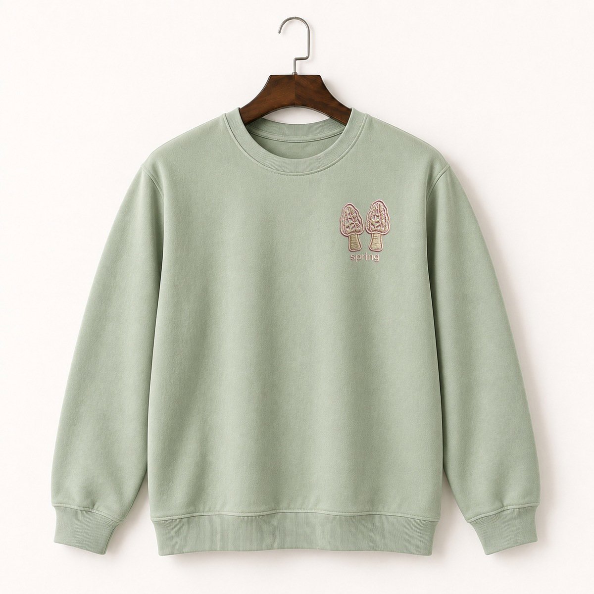 Morel Mushroom Crewneck Sweatshirt 2