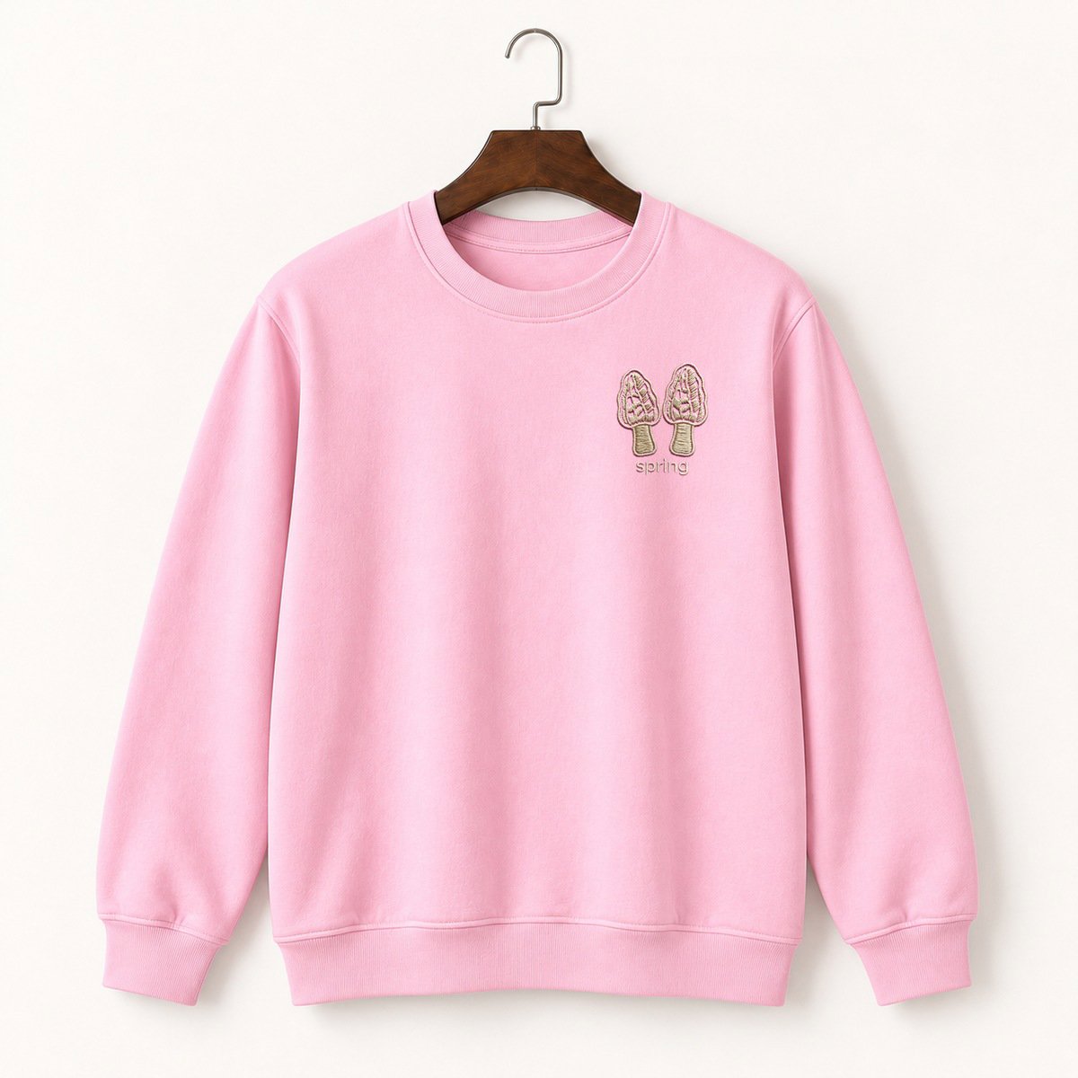 Morel Mushroom Crewneck Sweatshirt 4