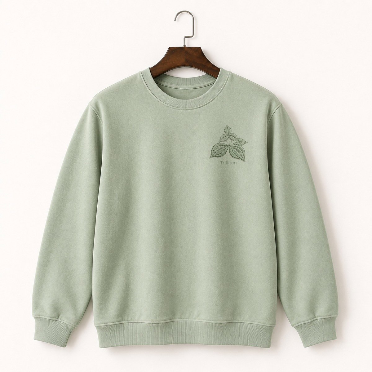 Trillium Flower Crewneck Sweatshirt 2
