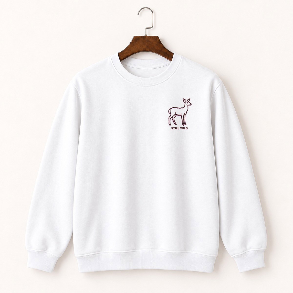 White-Tailed Deer Crewneck Sweatshirt 5