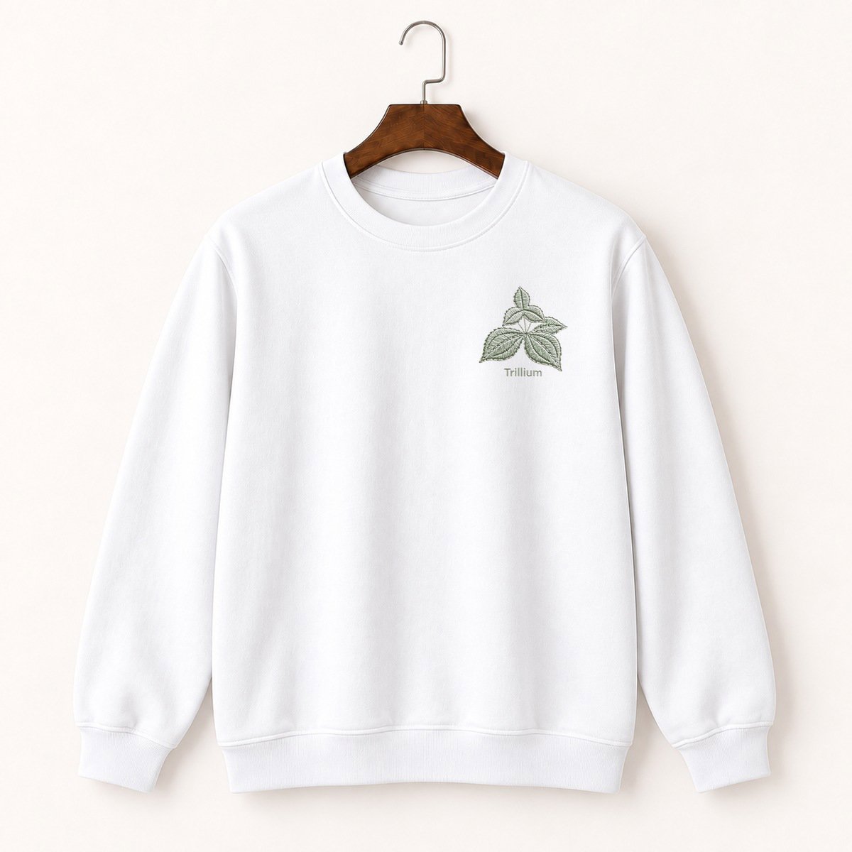 Trillium Flower Crewneck Sweatshirt 5