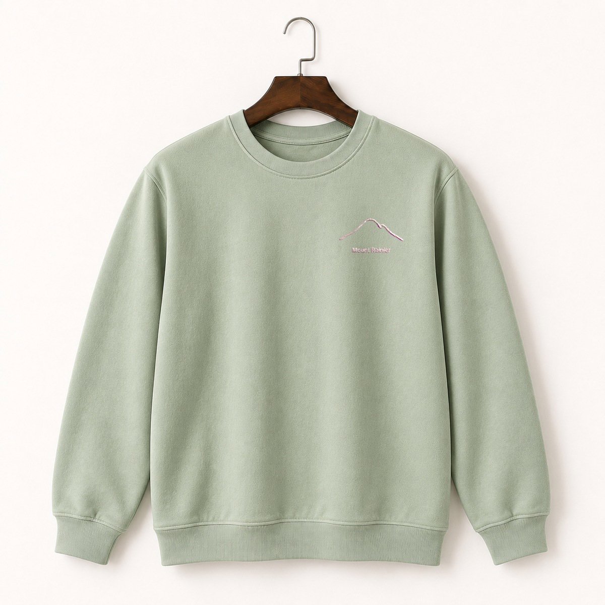 Mount Rainier Peak Crewneck Sweatshirt 2