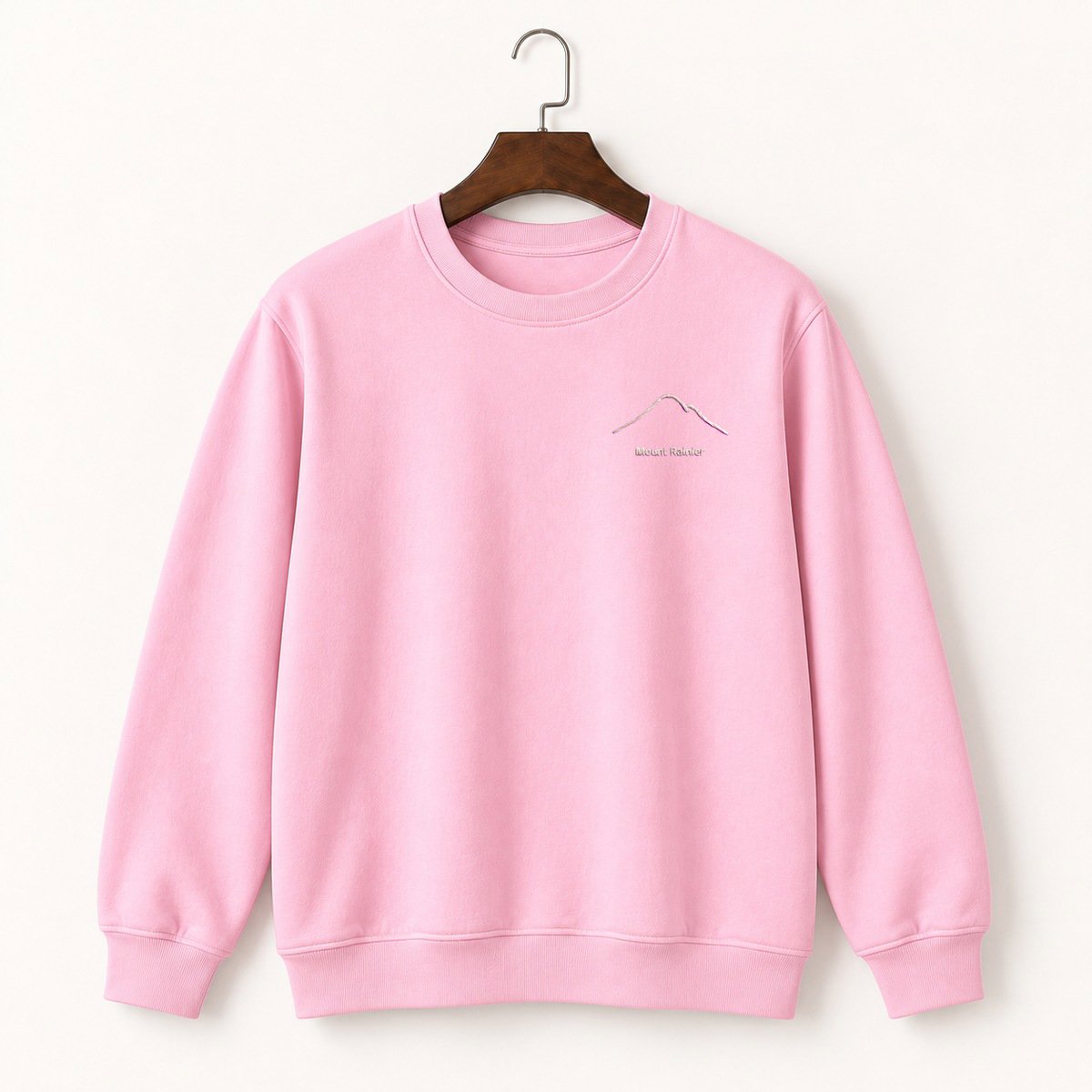 Mount Rainier Peak Crewneck Sweatshirt 4