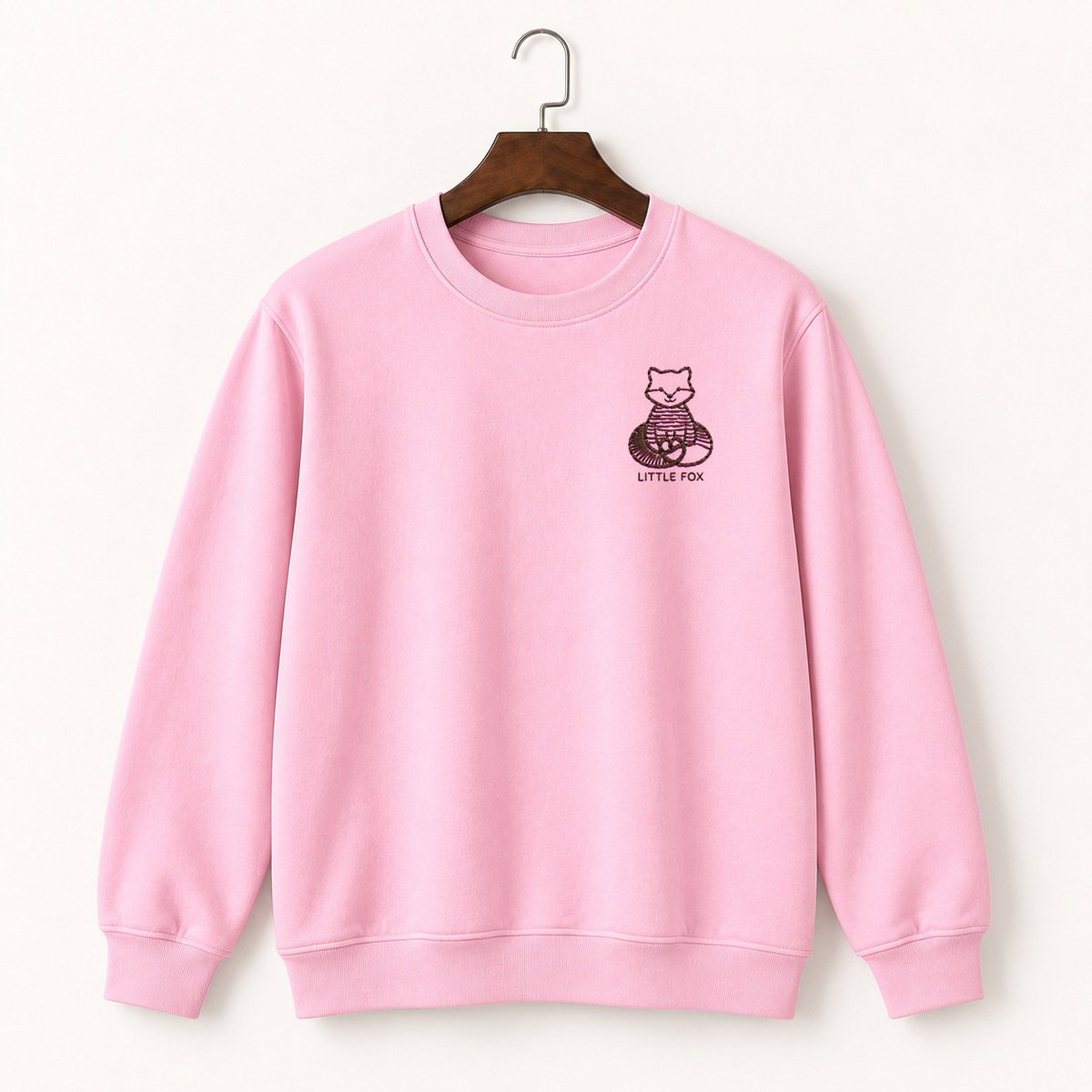 Eastern Red Fox Kit Crewneck Sweatshirt 4