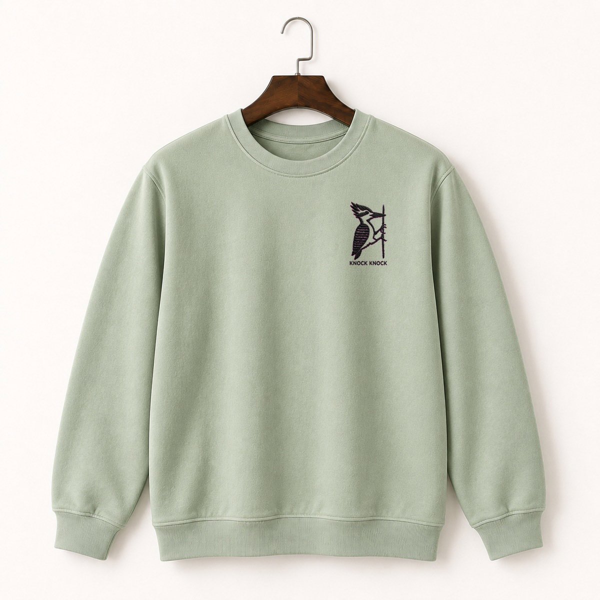 Pileated Woodpecker Bird Crewneck Sweatshirt 2