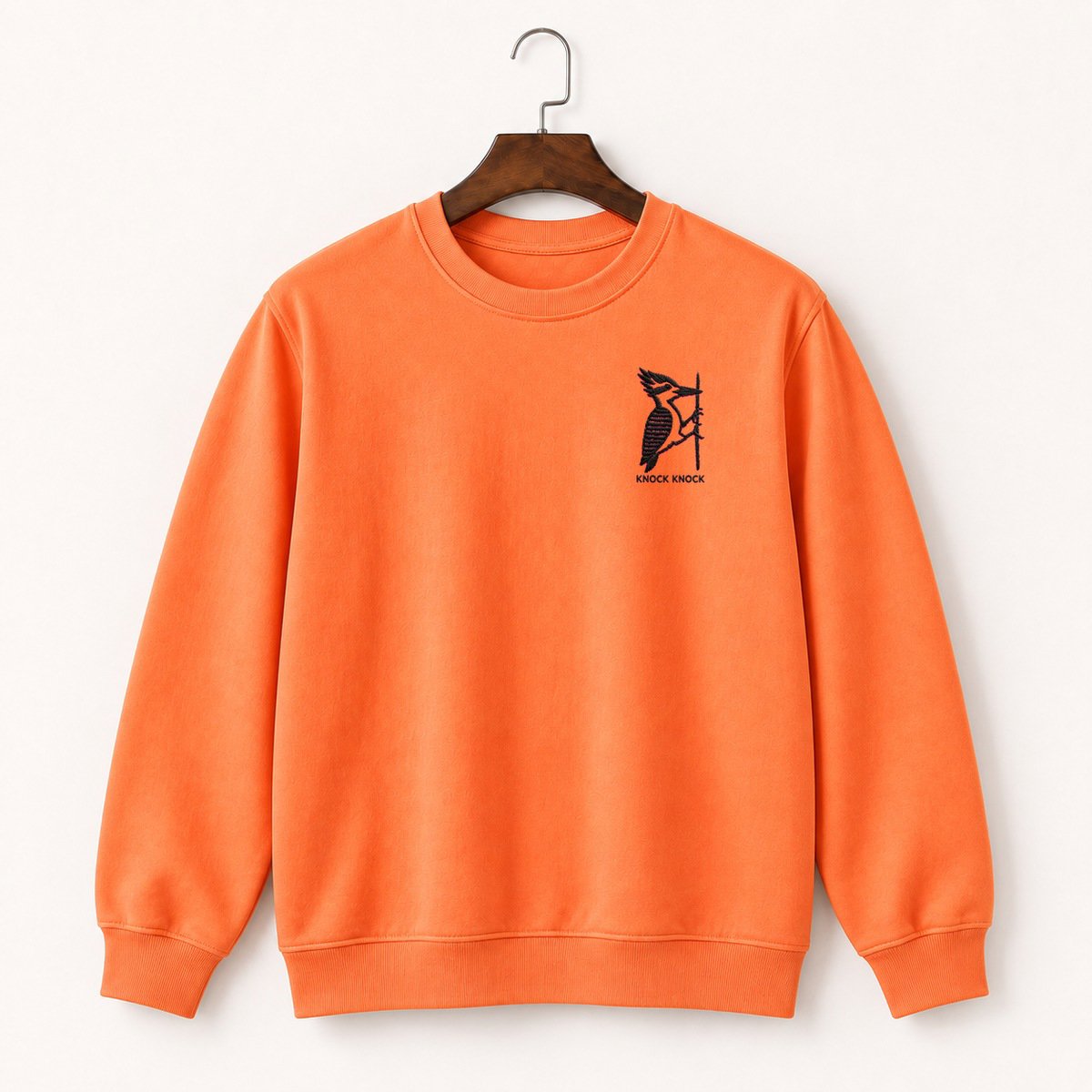 Pileated Woodpecker Bird Crewneck Sweatshirt 3