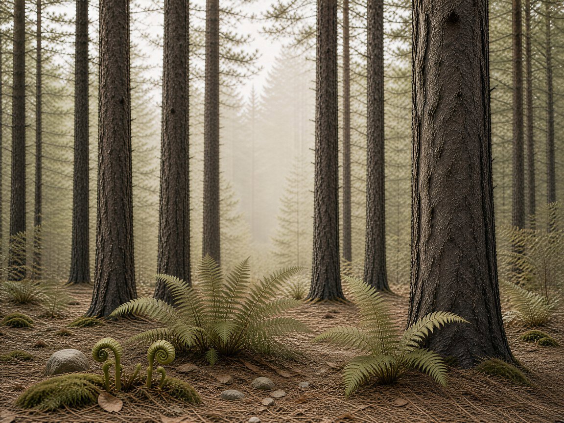 Trees, Ferns & Foliage