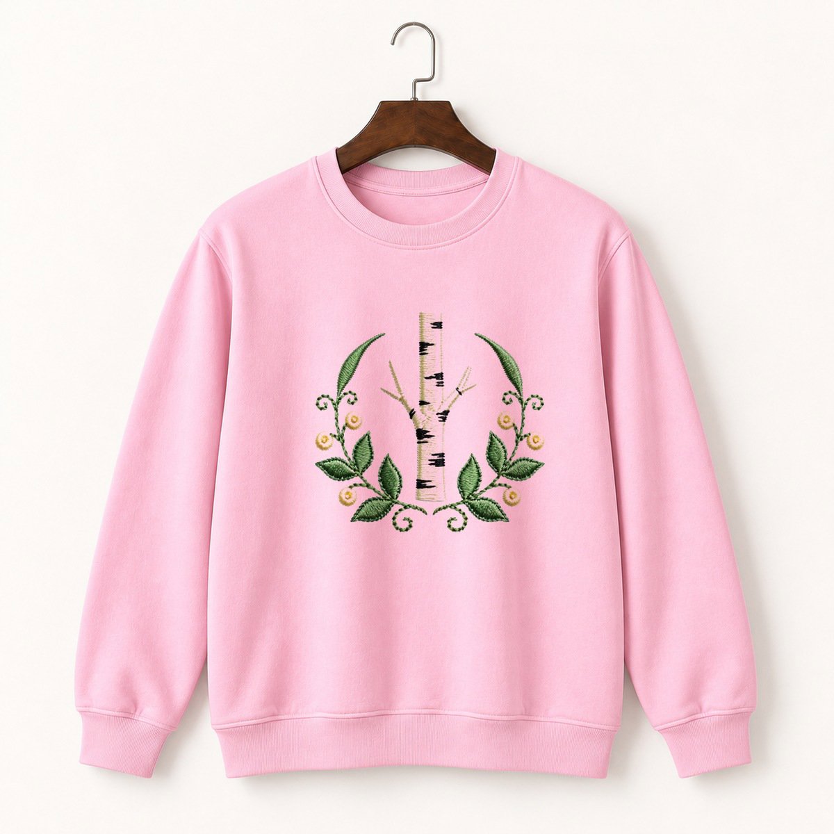 Birch Branch Crewneck Sweatshirt 4