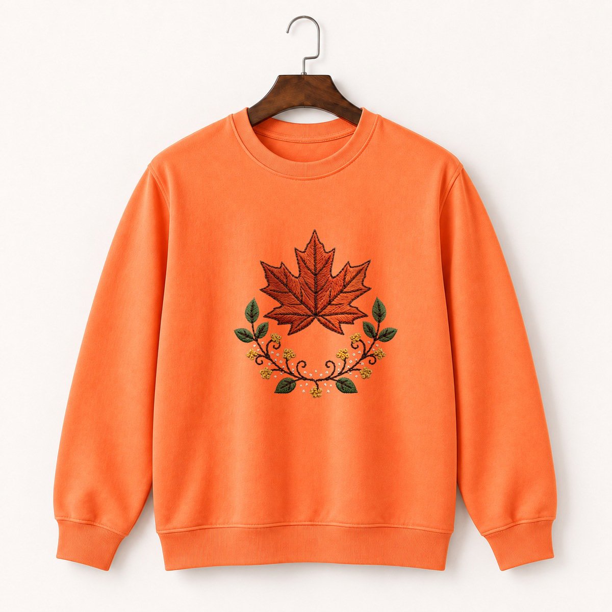 Maple Leaf Crewneck Sweatshirt 3