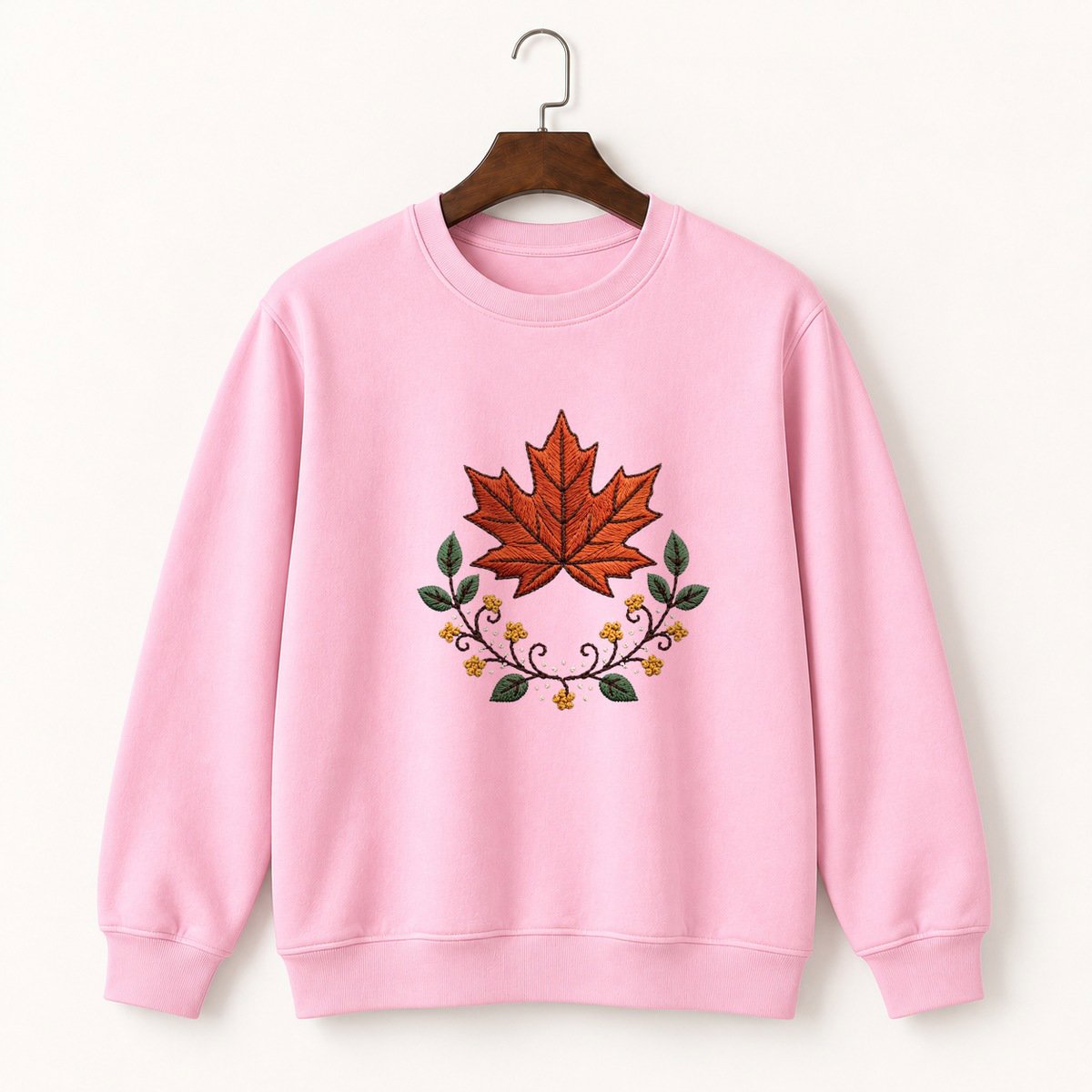 Maple Leaf Crewneck Sweatshirt 4