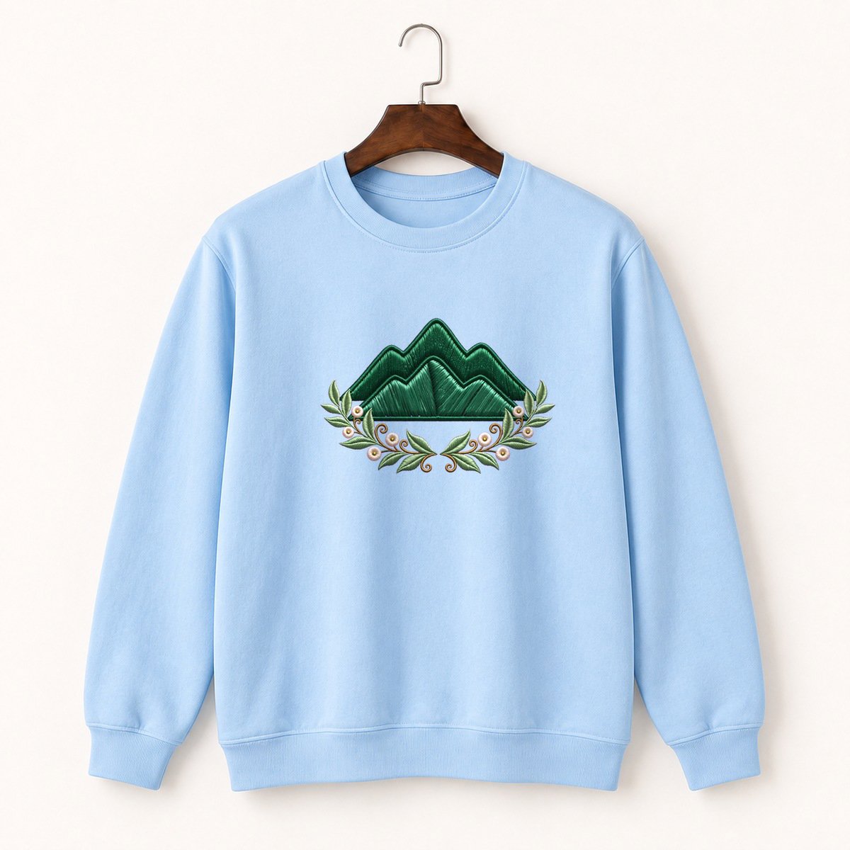 Adirondack Mountains Crewneck Sweatshirt 1