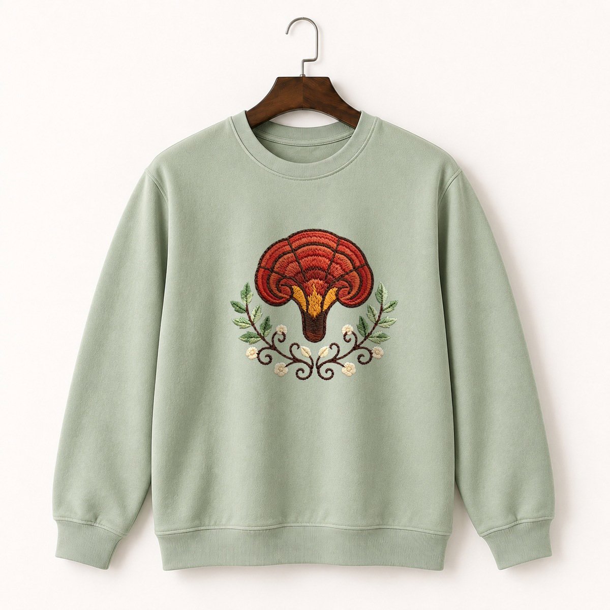 Reishi Mushroom Crewneck Sweatshirt 2
