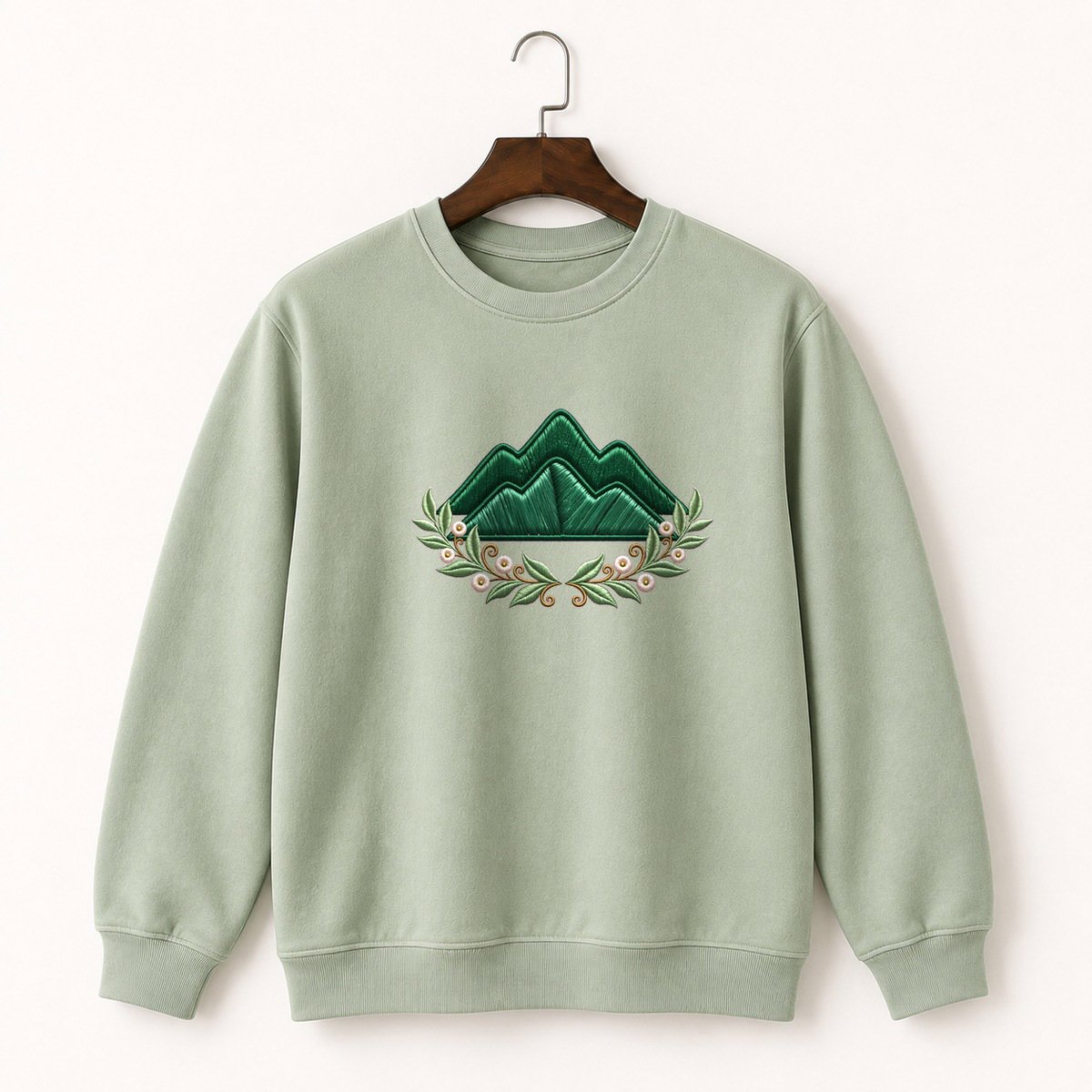 Adirondack Mountains Crewneck Sweatshirt 2