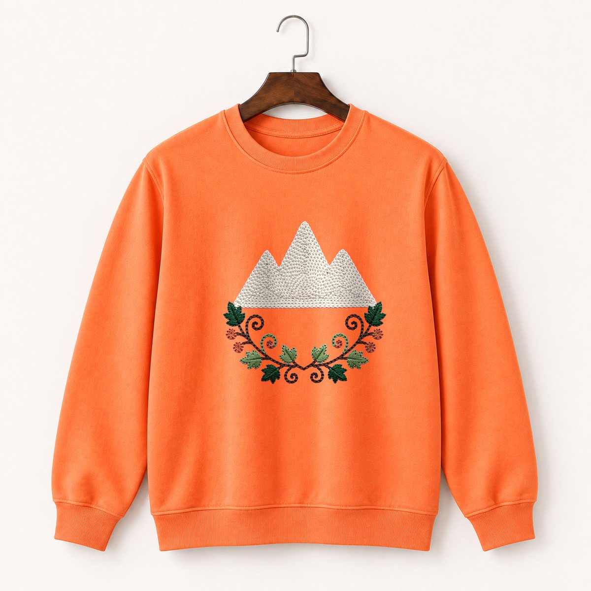 Teton Mountains Crewneck Sweatshirt 3