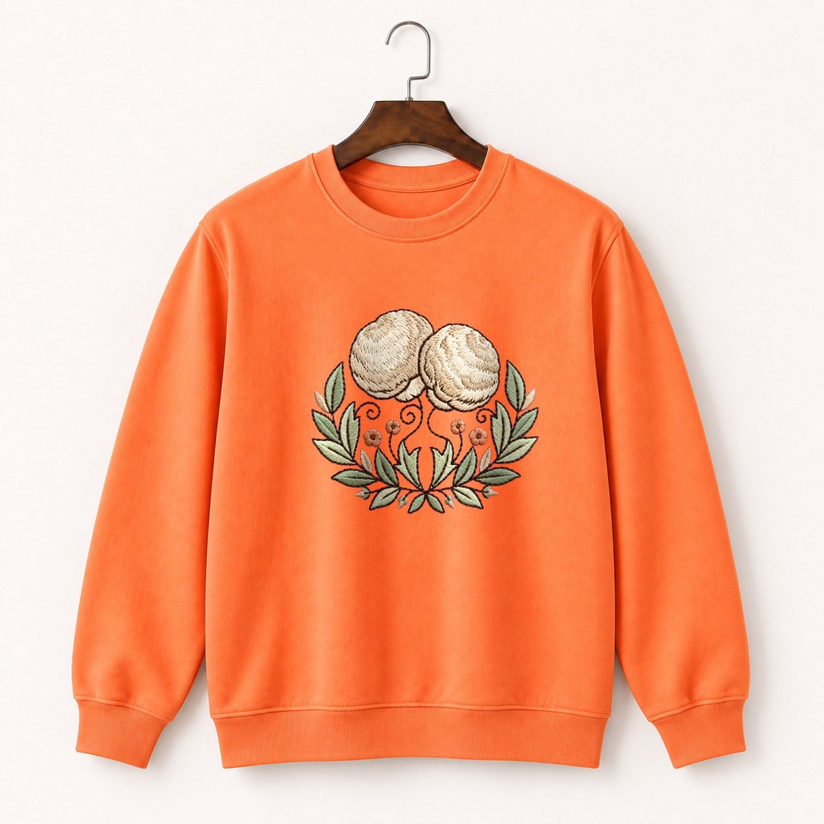 Puffball Mushroom Crewneck Sweatshirt 3