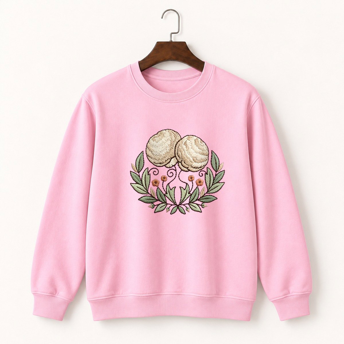 Puffball Mushroom Crewneck Sweatshirt 4