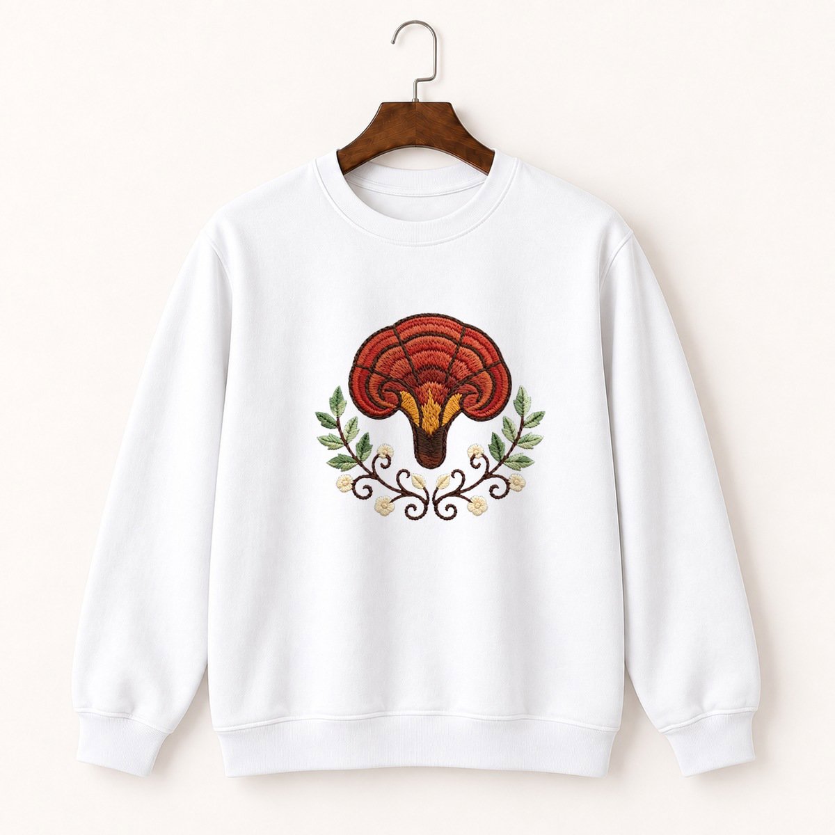 Reishi Mushroom Crewneck Sweatshirt 5