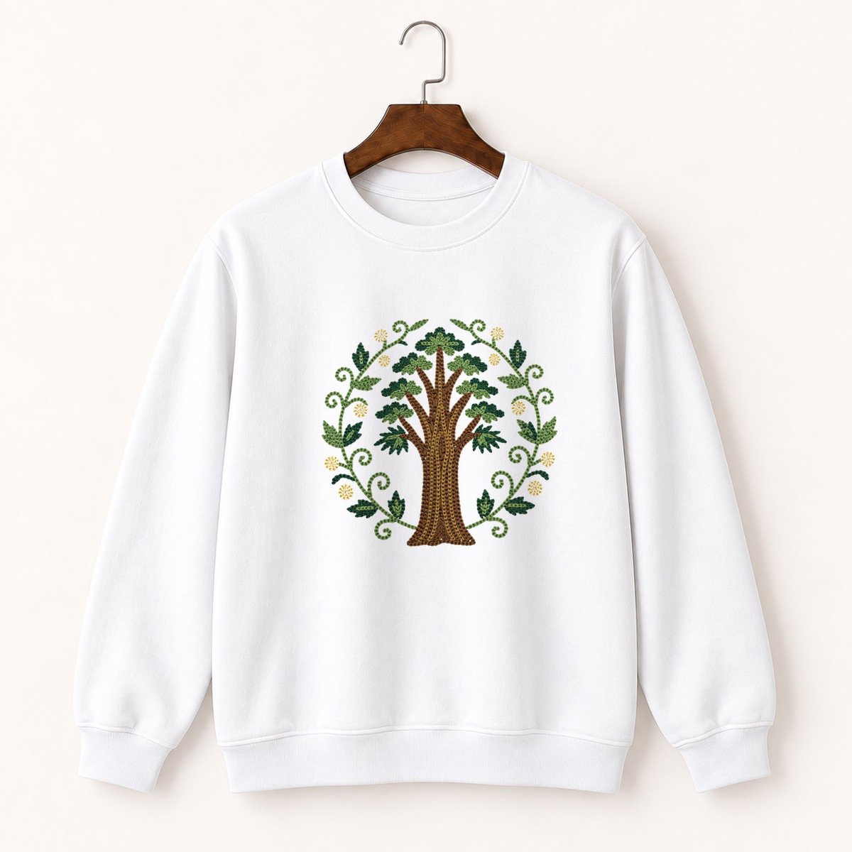 Redwood Tree Crewneck Sweatshirt 5