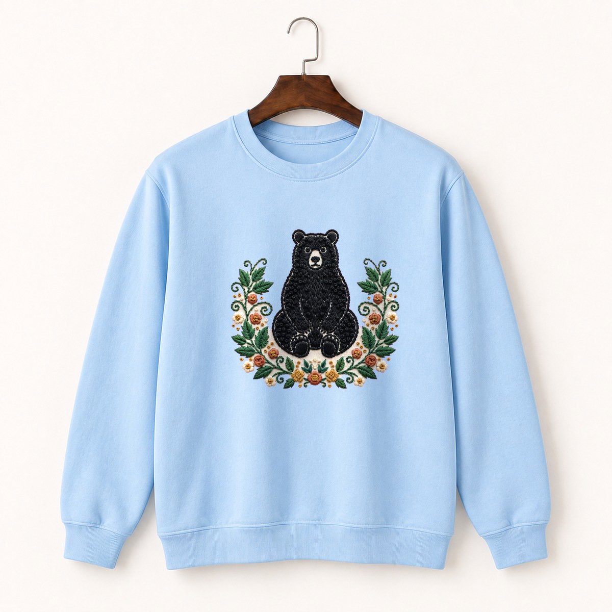 Black Bear Crewneck Sweatshirt 1