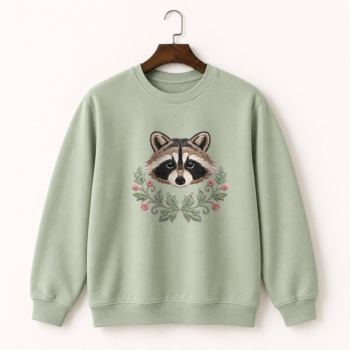 Raccoon Crewneck Sweatshirt 2