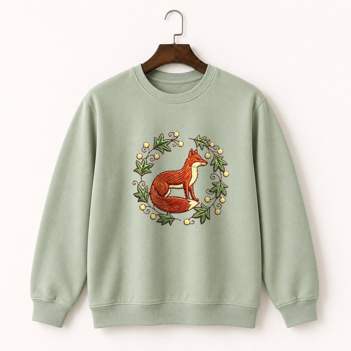 Red Fox Crewneck Sweatshirt 2