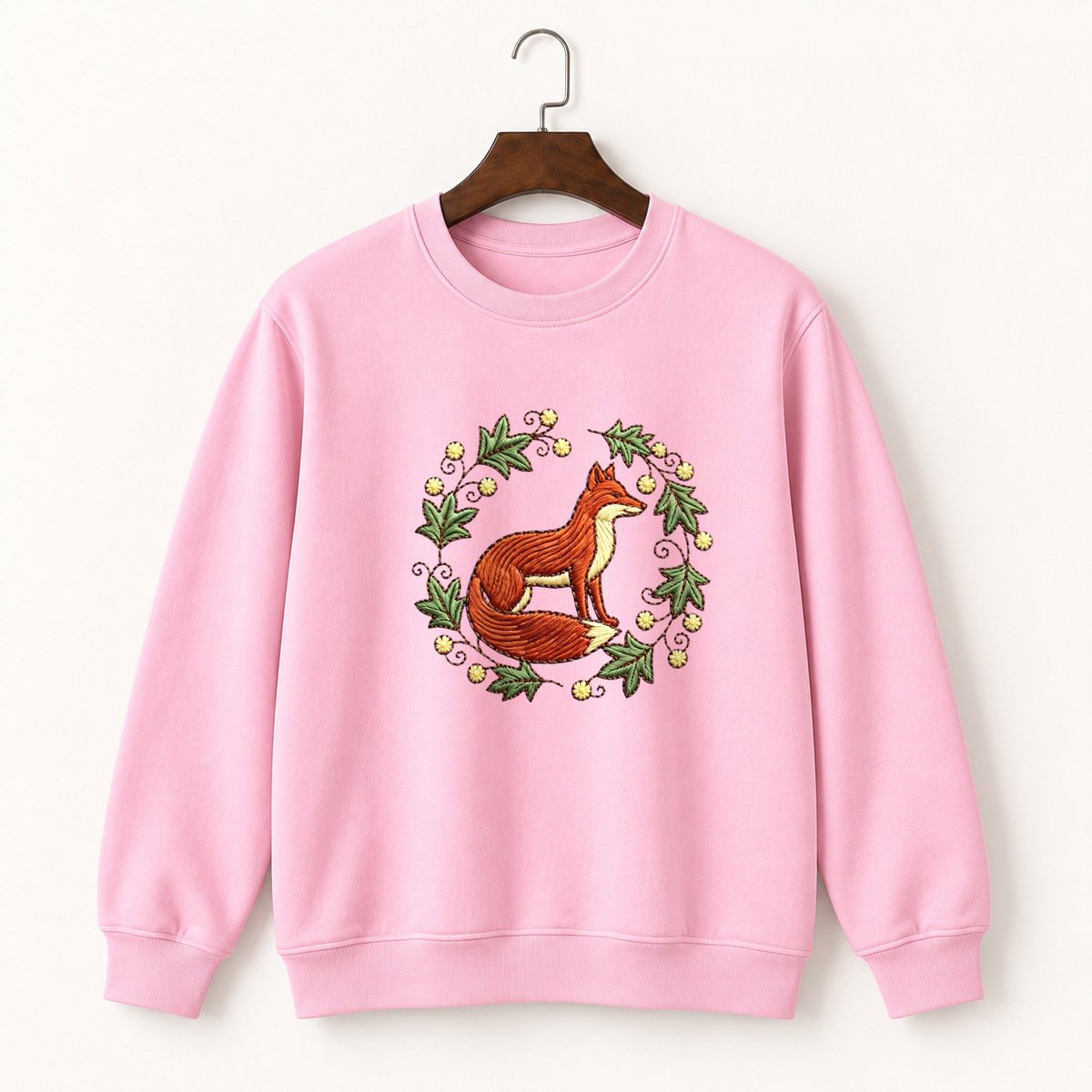 Red Fox Crewneck Sweatshirt 4