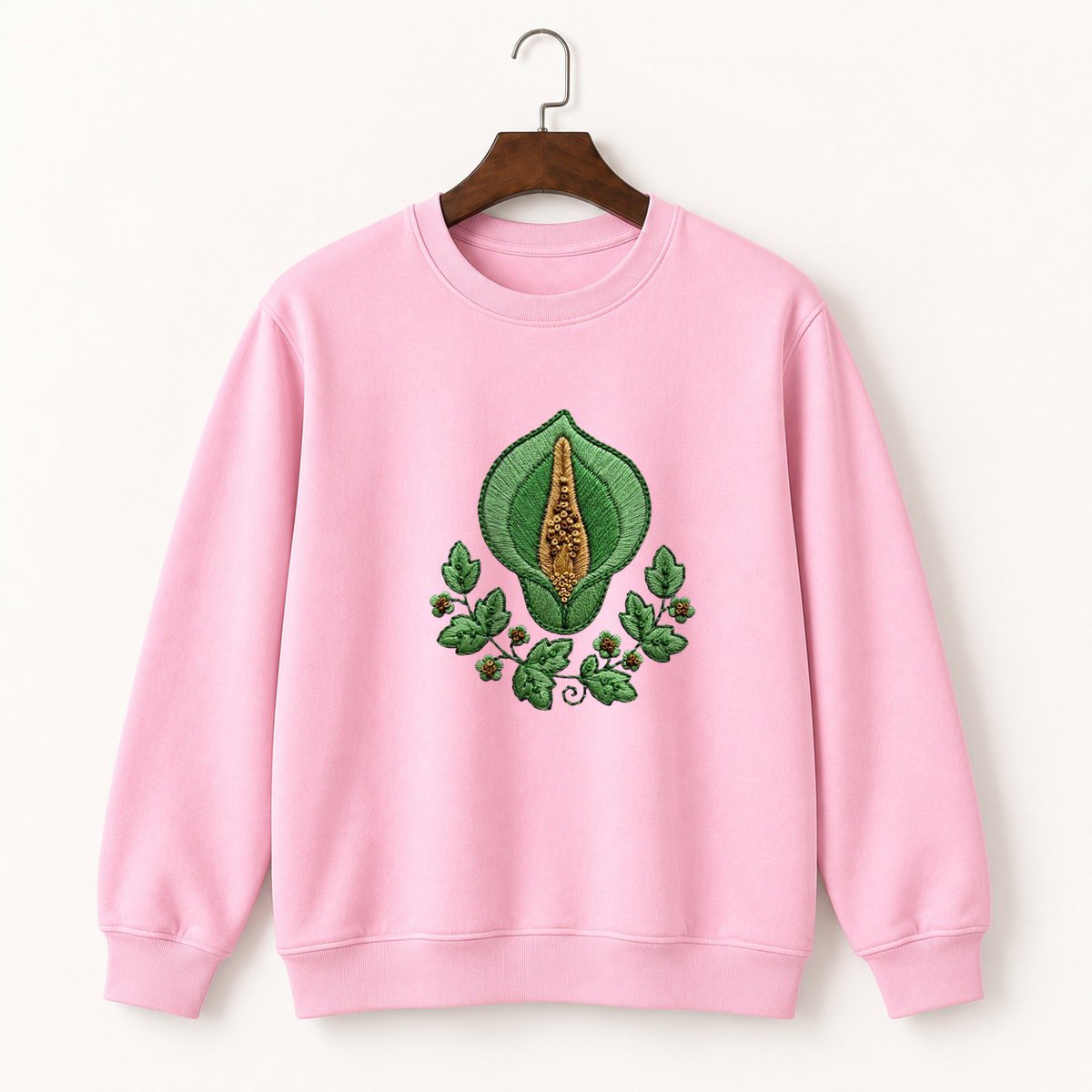 Jack-in-the-Pulpit Flower Crewneck Sweatshirt 4