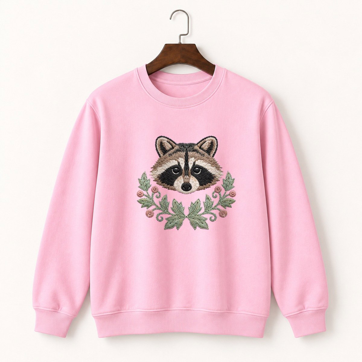 Raccoon Crewneck Sweatshirt 4