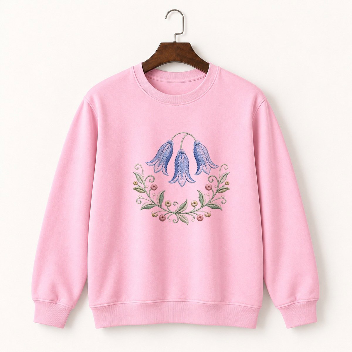 Harebell Flower Crewneck Sweatshirt 4