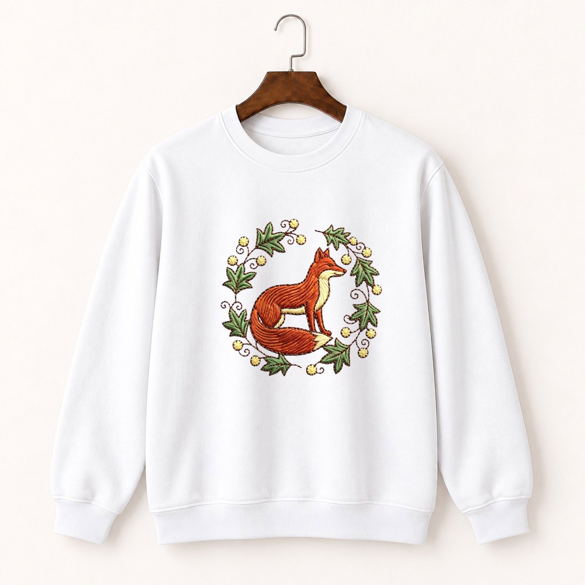 Red Fox Crewneck Sweatshirt 5