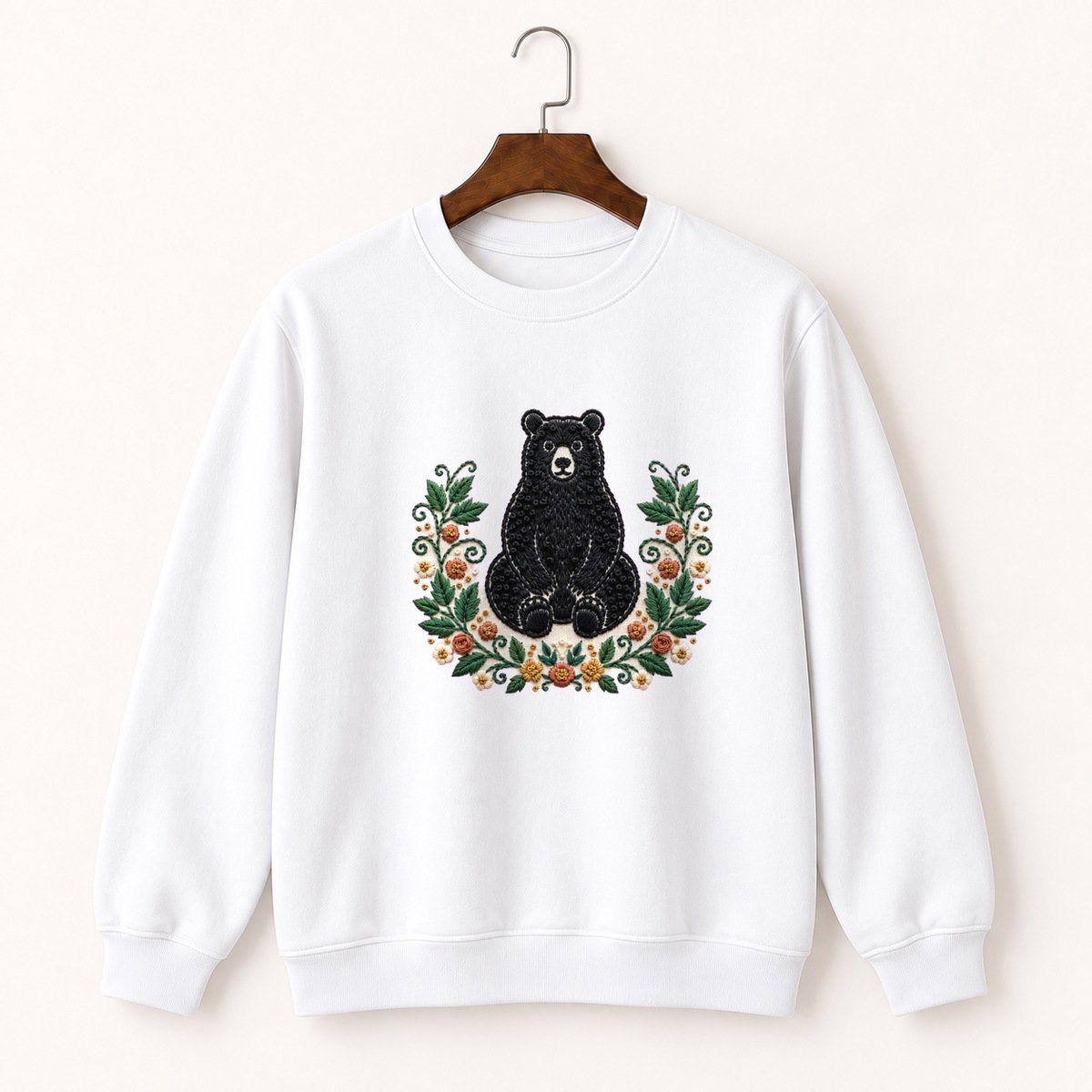 Black Bear Crewneck Sweatshirt 5
