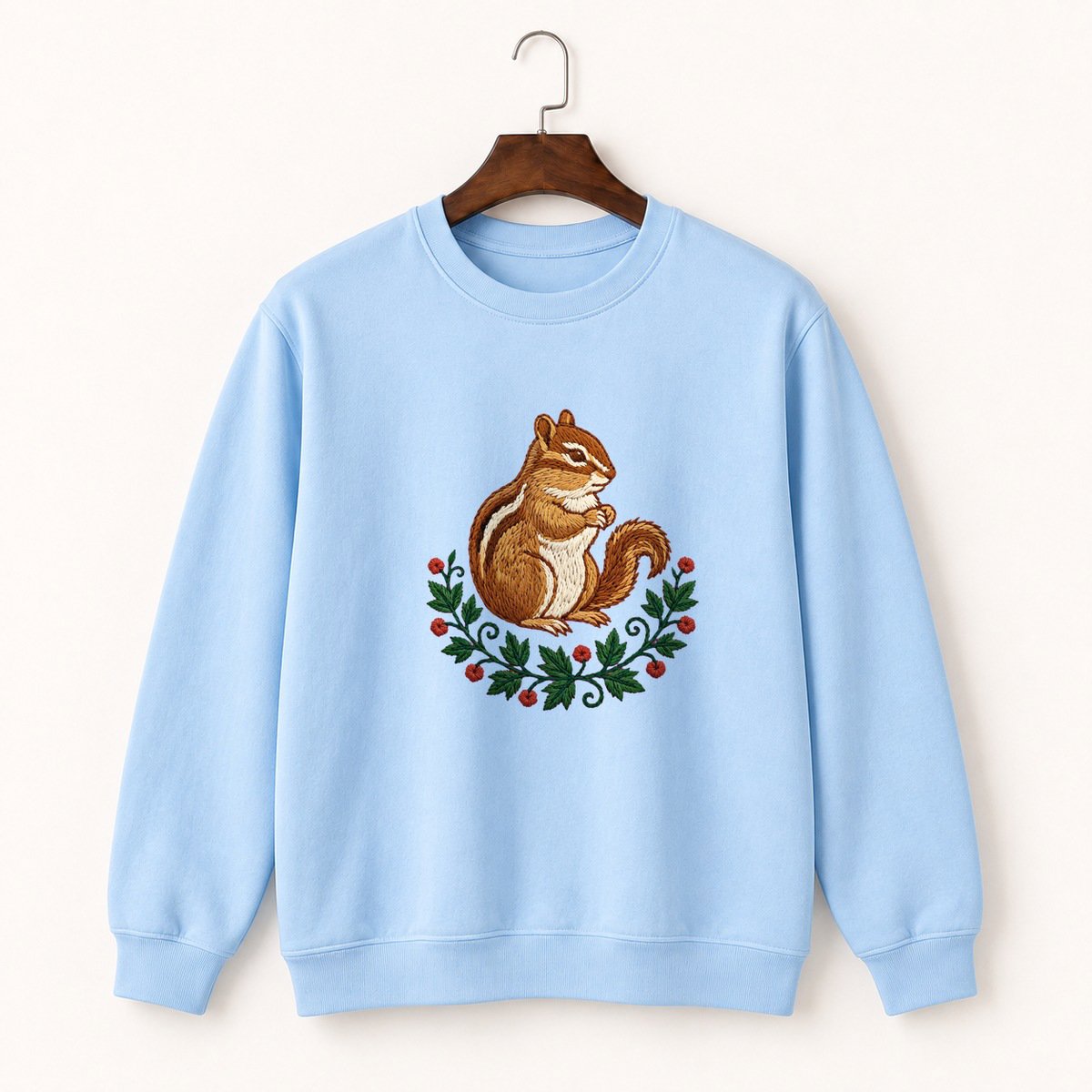 Chipmunk Crewneck Sweatshirt 1