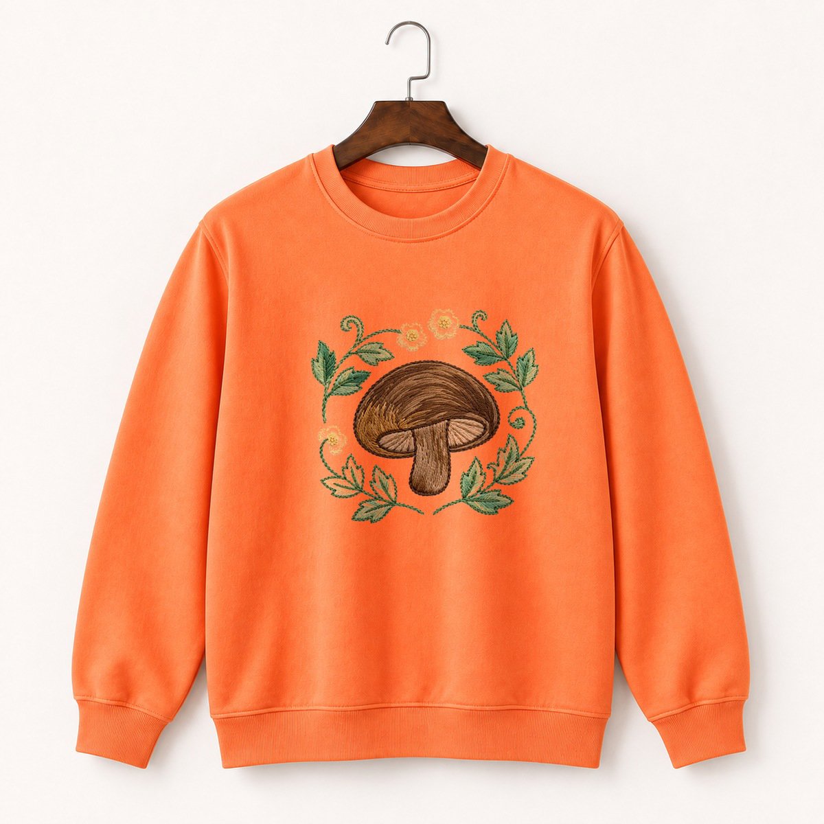 Shiitake Mushroom Crewneck Sweatshirt 3