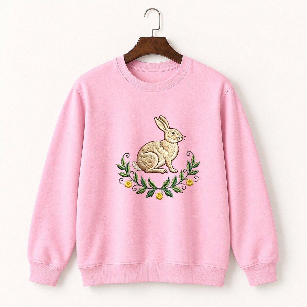Eastern Cottontail Rabbit Crewneck Sweatshirt 4