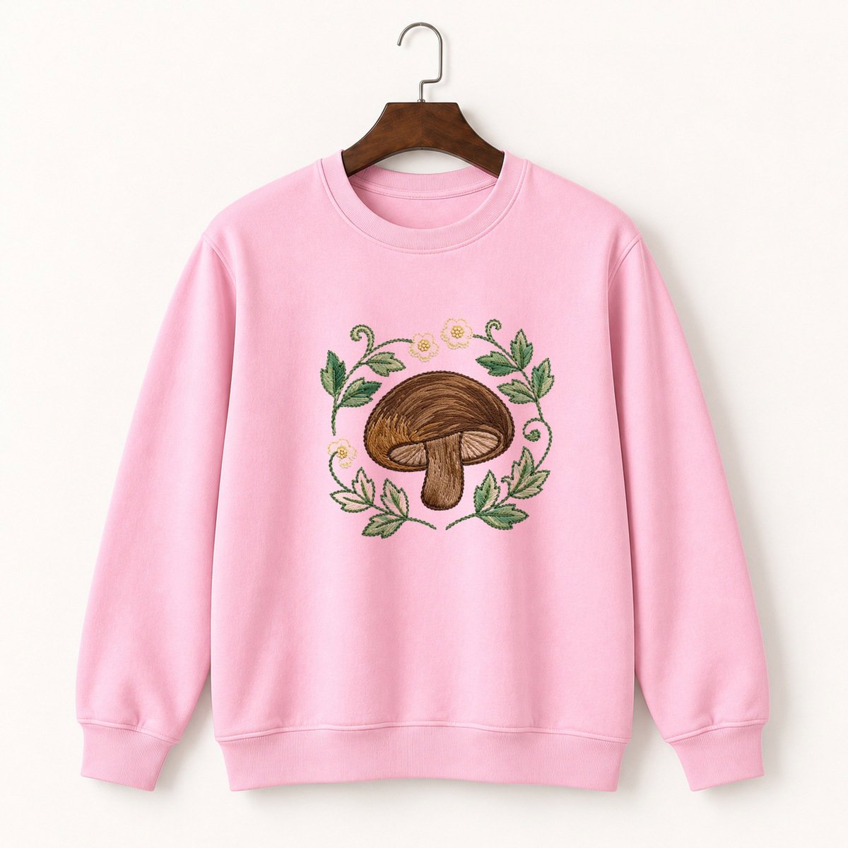 Shiitake Mushroom Crewneck Sweatshirt 4