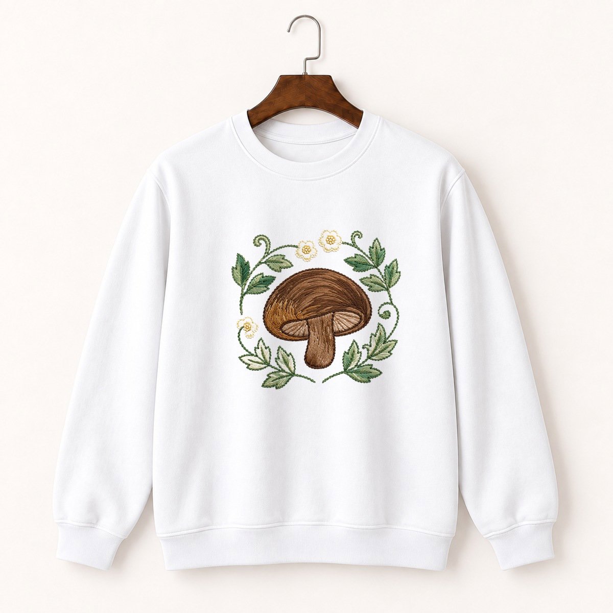 Shiitake Mushroom Crewneck Sweatshirt 5