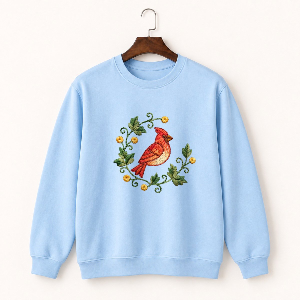 Northern Cardinal Crewneck Sweatshirt 1