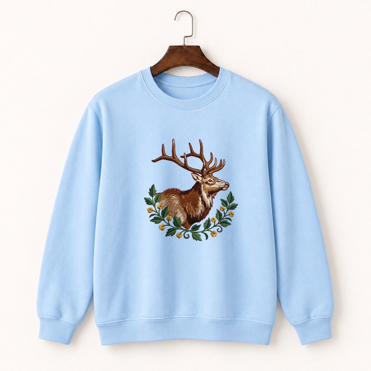 Elk Crewneck Sweatshirt 1